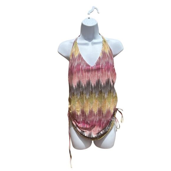 Kona Sol Swim Top yellow, Red, Pink Size L - Picture 1 of 10